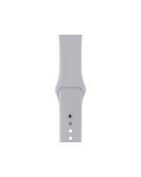  Apple Watch S3 38mm Srebrny z paskiem w kolorze białym  - zdjęcie 3