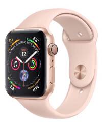 Apple Watch S4 44mm Złoty z paskiem w kolorze piaskowego różu - zdjęcie 1