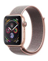 Apple Watch S4 40mm Złoty z opaską w kolorze piaskowego różu - zdjęcie 1