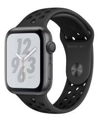 Apple Watch S4 Nike+ 44mm Gwiezdna Szarość z paskiem Nike w kolorze antracytu/czarnym - zdjęcie 1