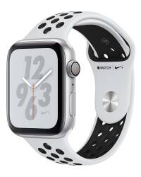 Apple Watch S4 Nike+ 44mm Srebrny z paskiem Nike w kolorze platyny/czarnym - zdjęcie 1