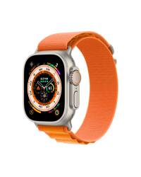 Apple Watch Ultra 49mm + Cellular tytan z opaską Alpine w kolorze pomarańczowym - Medium - zdjęcie 1