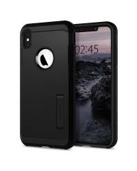 Etui do iPhone X/Xs Spigen Tough Armor - czarne - zdjęcie 1