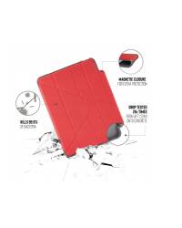 Etui do iPad Air 10,9 4/5 gen. Pipetto Origami No2 Pencil Shield - czerwone - zdjęcie 3