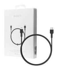 Przewód ze złącza Lightning na USB-C Aukey CB-CL1 1,2 m biały - zdjęcie 5