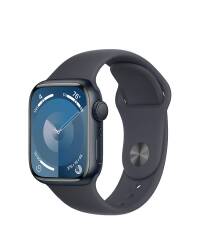 Apple Watch S9 41mm aluminium w kolorze północy z paskiem sportowym w kolorze północy - M/L - zdjęcie 1