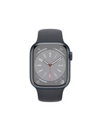 Apple Watch Series 8 + Cellular 41mm aluminium w kolorze północy z paskiem sportowym w kolorze północy - zdjęcie 2