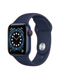 Apple Watch S6 44mm GPS + Cellular Niebieski z paskiem w kolorze głębokiego granatu - zdjęcie 1
