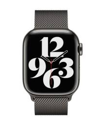 Branzoleta mediolańska Apple ze stali nierdzewnej do Apple Watch 42/44/45/49 mm - grafitowa - zdjęcie 3