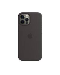 Etui do iPhone 12 Pro Max Apple Silicone Case z MagSafe - czarne - zdjęcie 1
