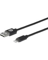 Kabel do iPhona/ipada Lightning eSTUFF Cable 1m - czarny  - zdjęcie 1