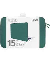 Etui do MacBook Pro 15 eSTUFF Sleeve Fits - zielone - zdjęcie 1