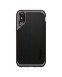 Etui do iPhone X/Xs Spigen Neo Hybrid Gunmetal - czarne  - zdjęcie 2