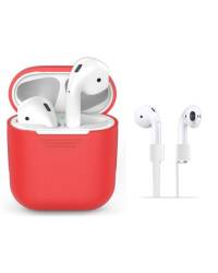 Etui do AirPods TECH-PROTECT - czerwone - zdjęcie 1