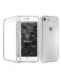 Etui do iPhone 7/8/SE 2020 Baseus Fusion  - srebrne - zdjęcie 1