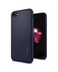 Etui iPhone 7/8/SE 2020 SPIGEN SGP Liquid Air Midnight - niebieskie - zdjęcie 2