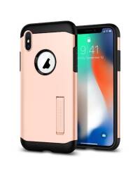 Etui iPhone X SPIGEN SGP Slim Armor Blush Gold - zdjęcie 1