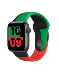 Apple Watch S6 40mm - Grafitowy z paskiem sportowym z edycji Black Unity - zdjęcie 1