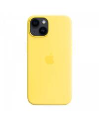 Etui do iPhone 14 Apple Silicone Case z MagSafe - żółty - zdjęcie 3