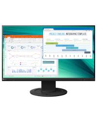 Monitor 24'' EIZO FlexScan EV2460 1920 x 1080 FHD - czarny  - zdjęcie 1