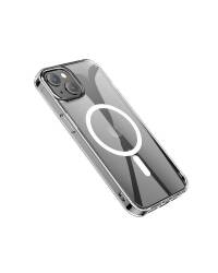 Etui do iPhone 13 mini eSTUFF Magnetic - przeźroczyste   - zdjęcie 1