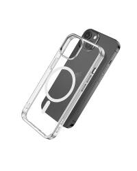 Etui do iPhone 13 eSTUFF Magnetic - Przeźroczyste   - zdjęcie 1