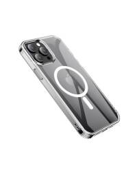 Etui do iPhone 14 Pro Max eSTUFF Magnetic Hybrid Clear - bezbarwne - zdjęcie 3