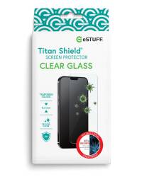 Szkło hartowane do iPhone 13 mini eSTUFF - Clear Antybakteryjne - zdjęcie 1