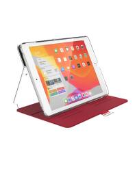 Etui do iPad 10,2 Speck Balance Folio - Przeźroczyste/Czerwone - zdjęcie 1