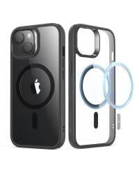 Etui do iPhone 15 ESR Hybrid Case Magsafe - przezroczyste/czarne - zdjęcie 1
