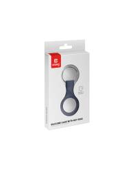 Etui do Apple AirTag Crong Silicone Case - granatowe - zdjęcie 1