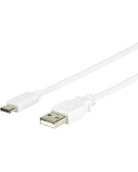 Kabel USB-C/Lightning 3m eSTUFF - biały  - zdjęcie 1