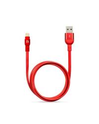 Kabel do iPhone/iPad Lighting PeAk - czerwony - zdjęcie 1