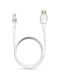 Kabel do iPhone/iPad Lighting PeAk - srebrny - zdjęcie 1