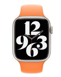 Apple Pasek silikonowy 38/40/41 mm w kolorze pomarańczowym - zdjęcie 3