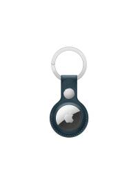 Skórzany brelok do lokalizatora Apple AirTag - bałtycki błękit - zdjęcie 1