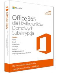 Office 365 Home Premium - 5 komputerów PC lub Mac, 1 rok - zdjęcie 1