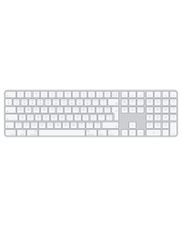 Klawiatura Apple Magic Keyboard z Touch ID Bezprzewodowa Biało-srebrna - zdjęcie 1