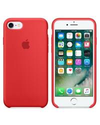 Etui do iPhone 7/8/SE 2020 Apple Silicone - czerwone - zdjęcie 1
