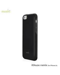 Etui do iPhone 5C Moshi iGlaze Remix - czarne - zdjęcie 1
