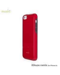 Etui do iPhone 5C Moshi iGlaze Remix - czerwone  - zdjęcie 2