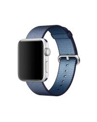 Pasek do Apple Watch 42/44 mm, Apple, pleciony nylon, niebieski - zdjęcie 3