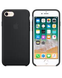 Etui do iPhone 7/8/SE 2020 Apple Silicone - czarne - zdjęcie 1