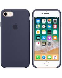 Etui do iPhone 7/8 Apple Silicone Case - nocny błękit - zdjęcie 4