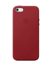  Etui do iPhone SE Apple Leather Case (Czerwone) - zdjęcie 1