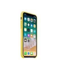 Etui do iPhone X/Xs Apple Leather Case - Spring Yellow - zdjęcie 2