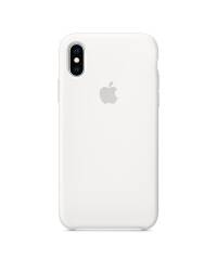 Etui do iPhone X/Xs Apple Silicone Case - białe - zdjęcie 1