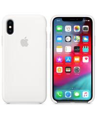 Etui do iPhone X/Xs Apple Silicone Case - białe - zdjęcie 5