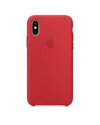 Etui do iPhone X/Xs Apple Silicone Case - czerwone - zdjęcie 1