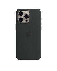 Etui do iPhone 15 Pro Max Apple Silicone Case z MagSafe - czarne - zdjęcie 1
